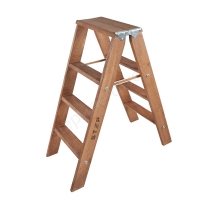 Gordios Double Sided Wooden Ladder resim2