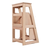 Inward-Folding Stool Ladder resim4