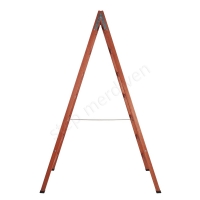 Eight Steps Double Sided Wooden Ladder resim4