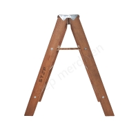 Gordios Double Sided Wooden Ladder resim3